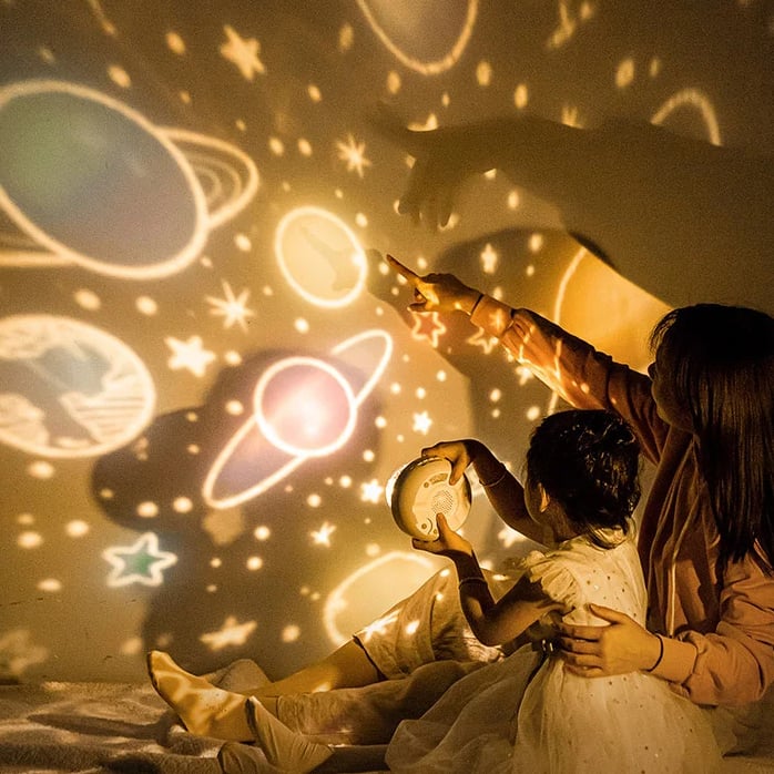 🔥Galactic Glow Night Light (LED Projector)✨