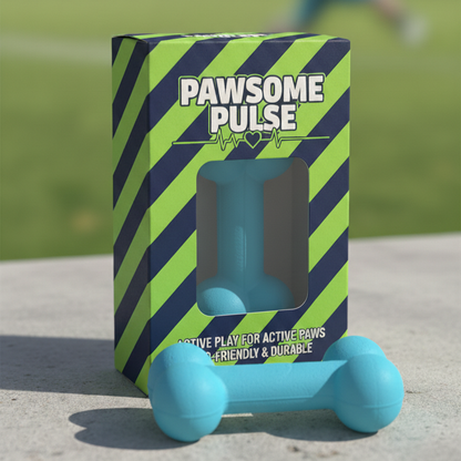 Pawsome Pulse Extreme Natural Rubber Dog Toy