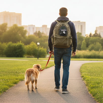 Pawsome Pulse Dog Walk Treat & Poop Bag Pouch