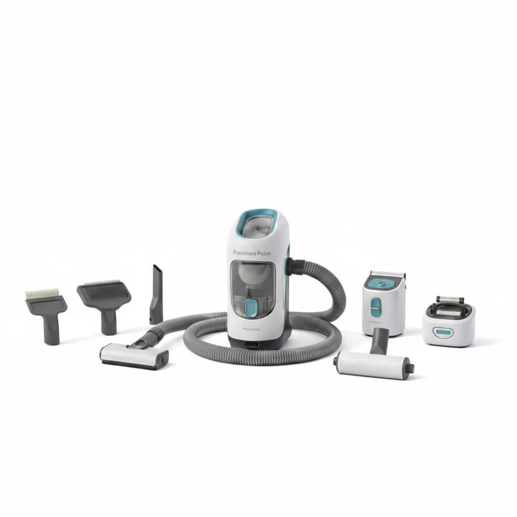 Pawsome Pulse 7-in-1 Pet Grooming Vacuum Kit