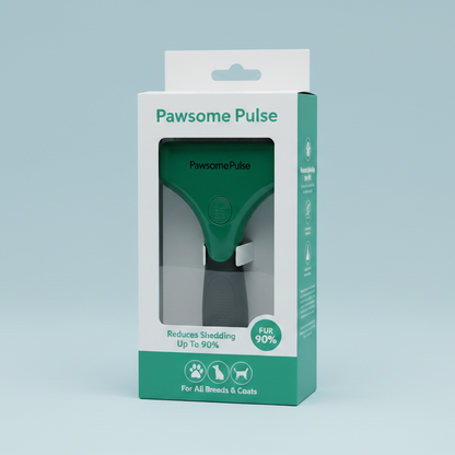 Pawsome Pulse Pet Deshedding Grooming Brush