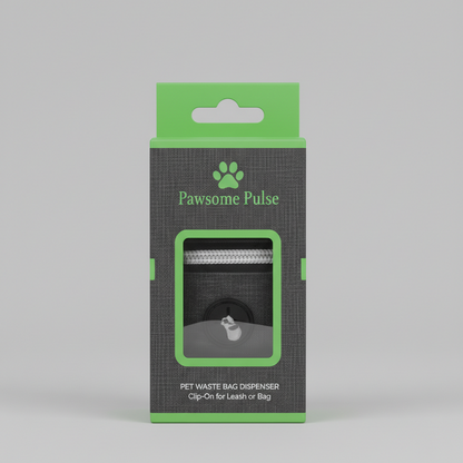 Pawsome Pulse Dog Walk Treat & Poop Bag Pouch