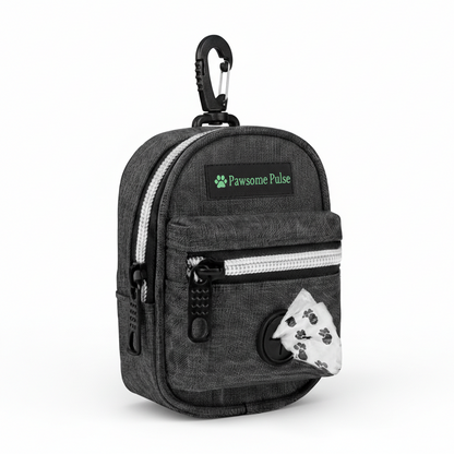 Pawsome Pulse Dog Walk Treat & Poop Bag Pouch
