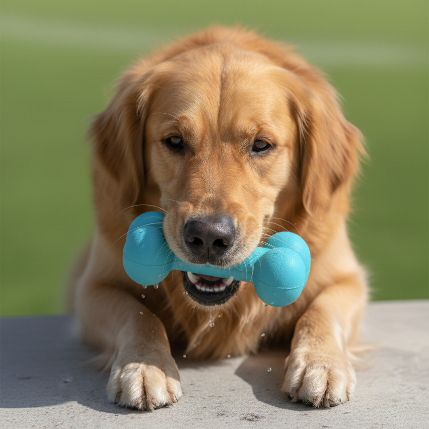 Pawsome Pulse Extreme Natural Rubber Dog Toy