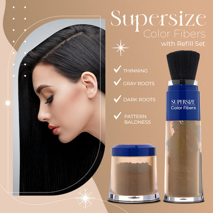 Supersize Color Fibers with Refill Set!!