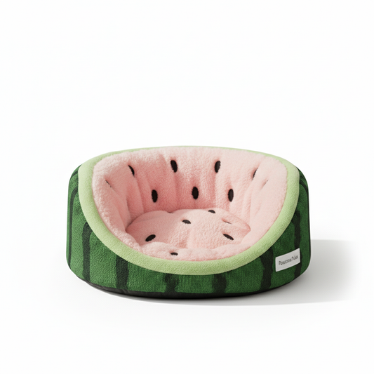 Pawsome Pulse Watermelon Cozy Pet Bed